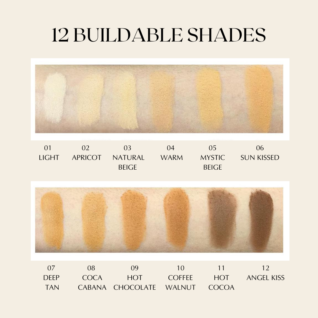 Luminous Matte Powder Foundation – Vegan, Gluten-Free, Allergen-Friendly